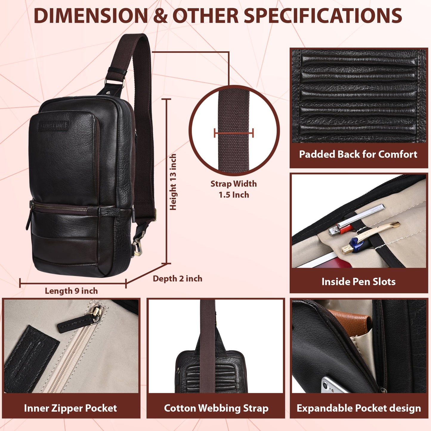 Crossbody Travel Bag