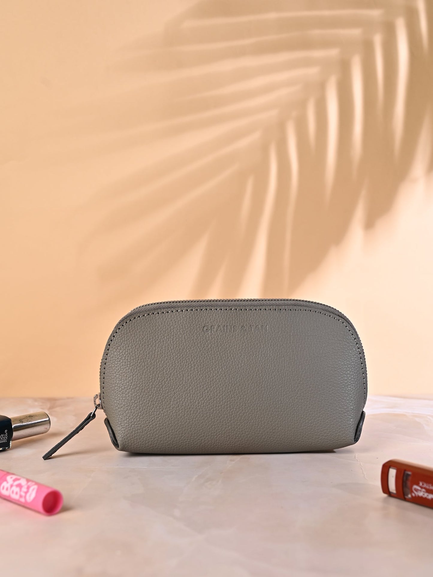 GRAINS & TAN MAKEUP POUCH (GT-104)