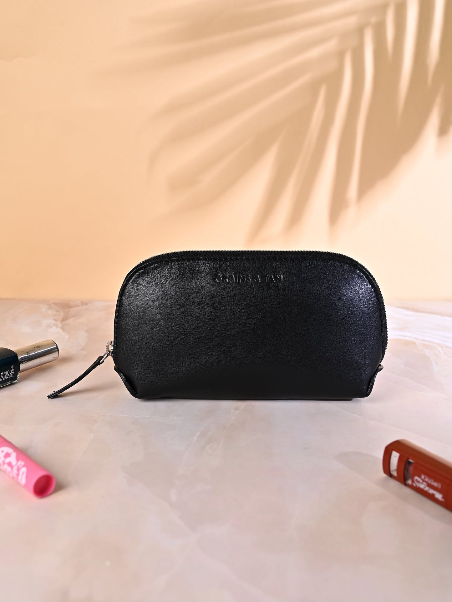 GRAINS & TAN MAKEUP POUCH (GT-104)