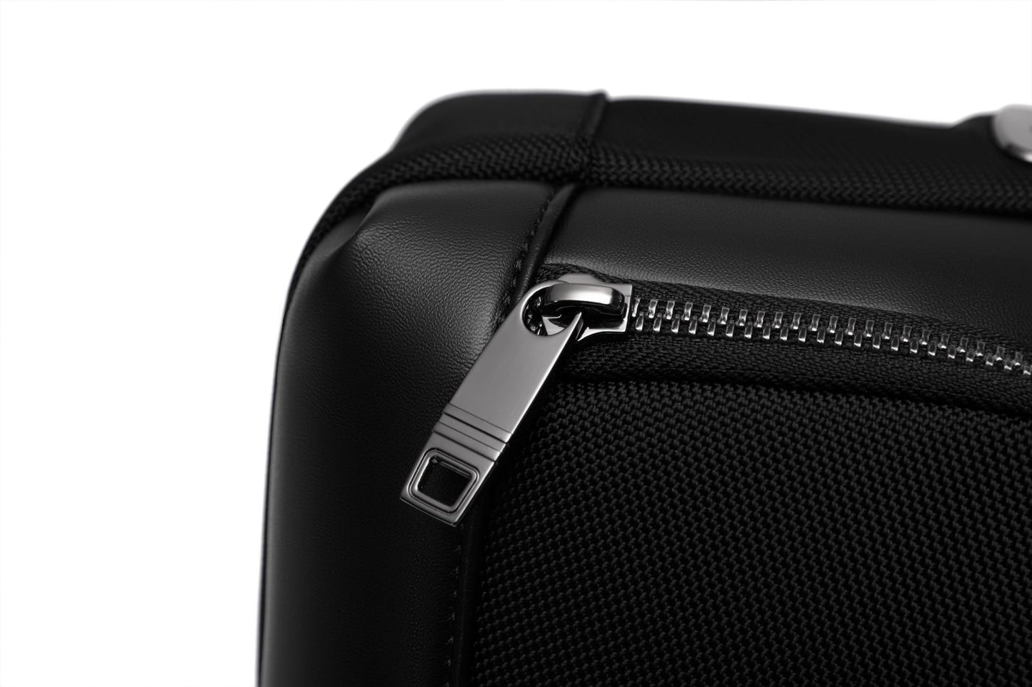 GRAINS AND TAN Modern Carry™ Smart Fingerprint Crossbody Bag – Black